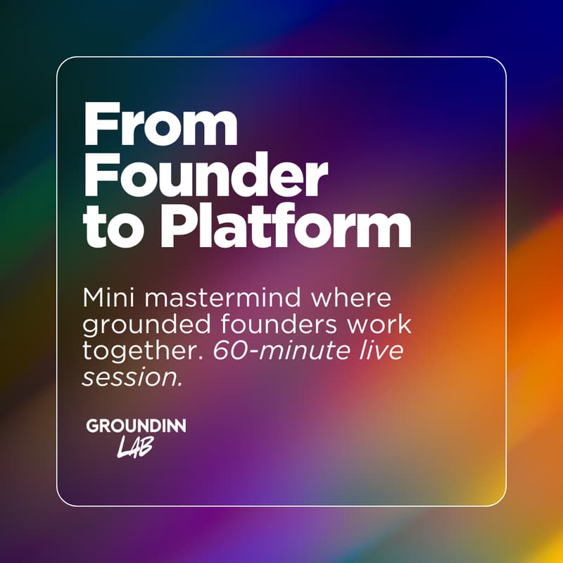 Cover Image for From Founder to Platform