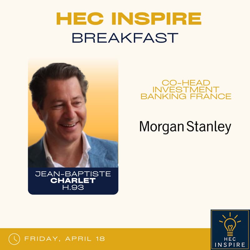 Image de couverture pour Breakfast with Jean-Baptiste Charlet (Morgan Stanley)