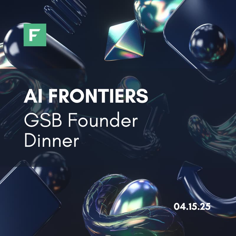 Cover Image for Flybridge: GSB Founder Dinner