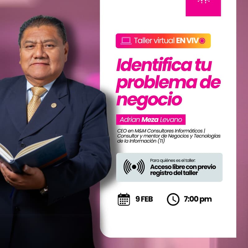 Cover Image for Identifica tu problema de negocio | Adrian Meza