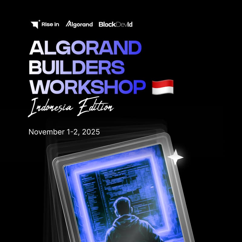 Cover Image for Algorand Builders Workshop - Indonesia Edition 🇮🇩