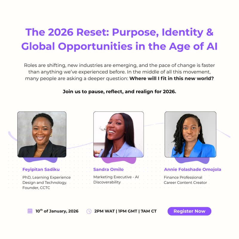 Cover Image for The 2026 Reset: Purpose, Identity & Global Opportunities in the Age of AI