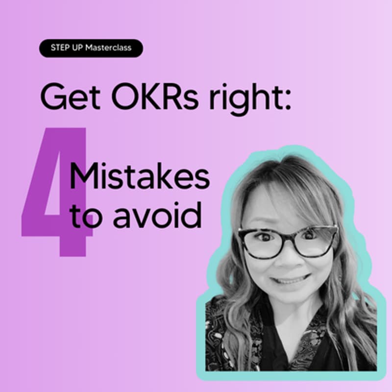 Cover Image for STEP UP Masterclass: OKRs