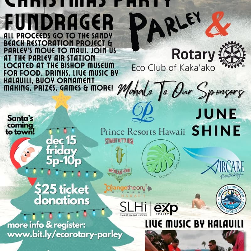 Cover Image for Eco Rotary X Parley Christmas Fundraiser