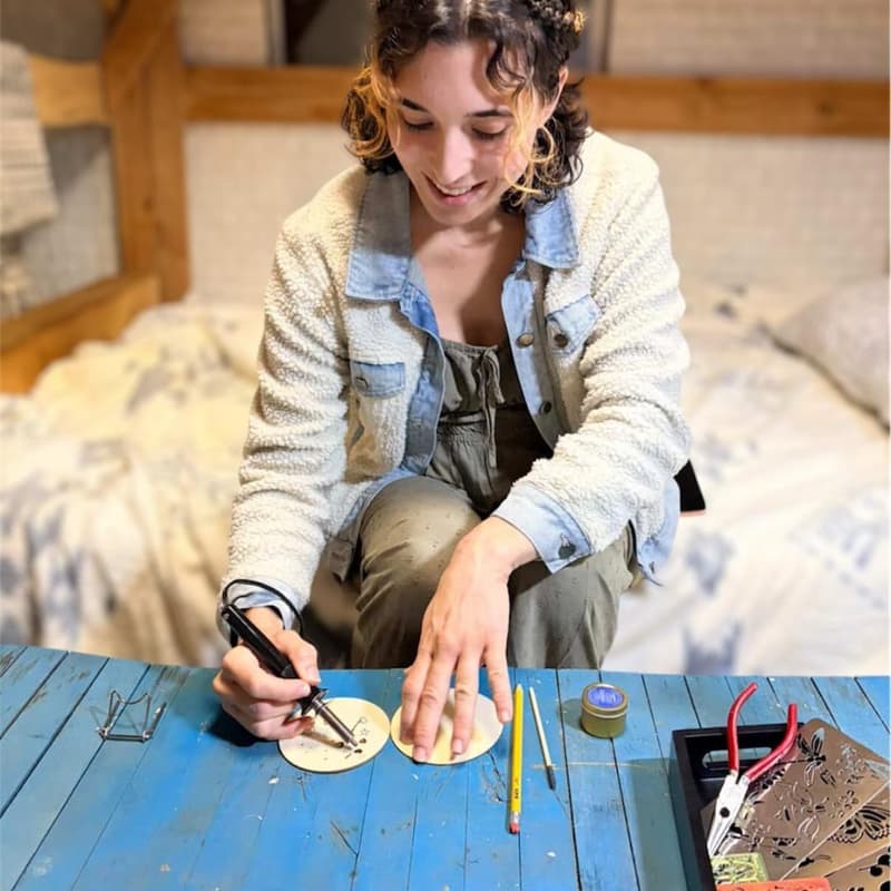 Cover Image for wood burning workship with taylor cervantes