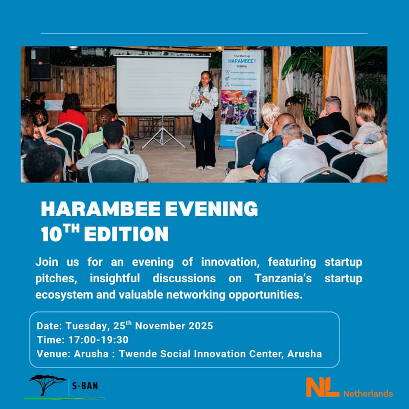 Cover Image for HARAMBEE START-UP EVENING 10TH EDITION