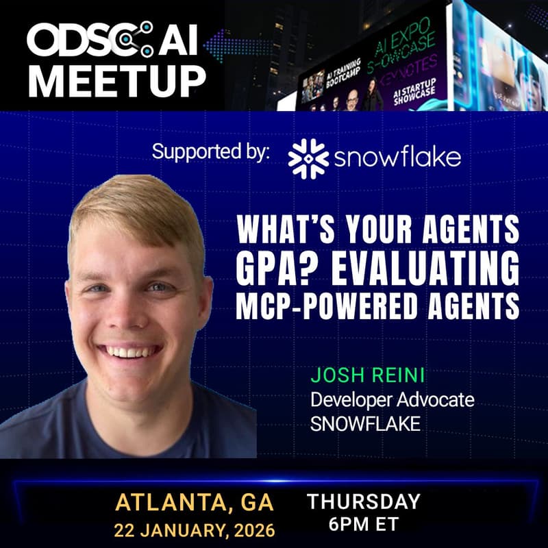 Cover Image for ODSC AI & Snowflake Meetup in Atlanta, GA