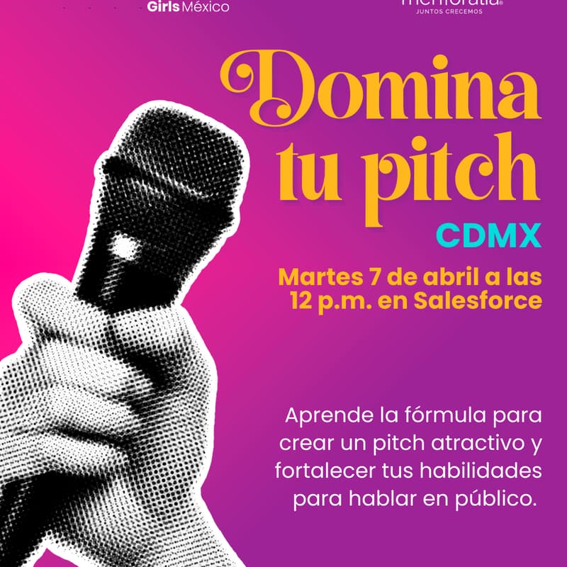 Cover Image for Domina tu pitch - CDMX