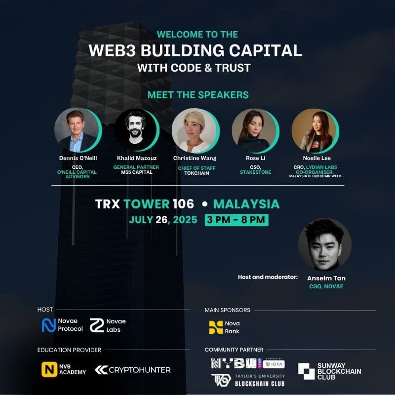 Cover Image for Web3 x Capital – Scaling Trust, Technology & Institutional Value