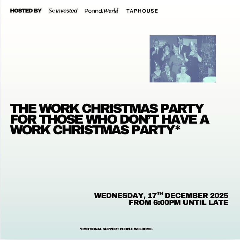 Cover Image for The work Christmas party for those who don't have a work Christmas party