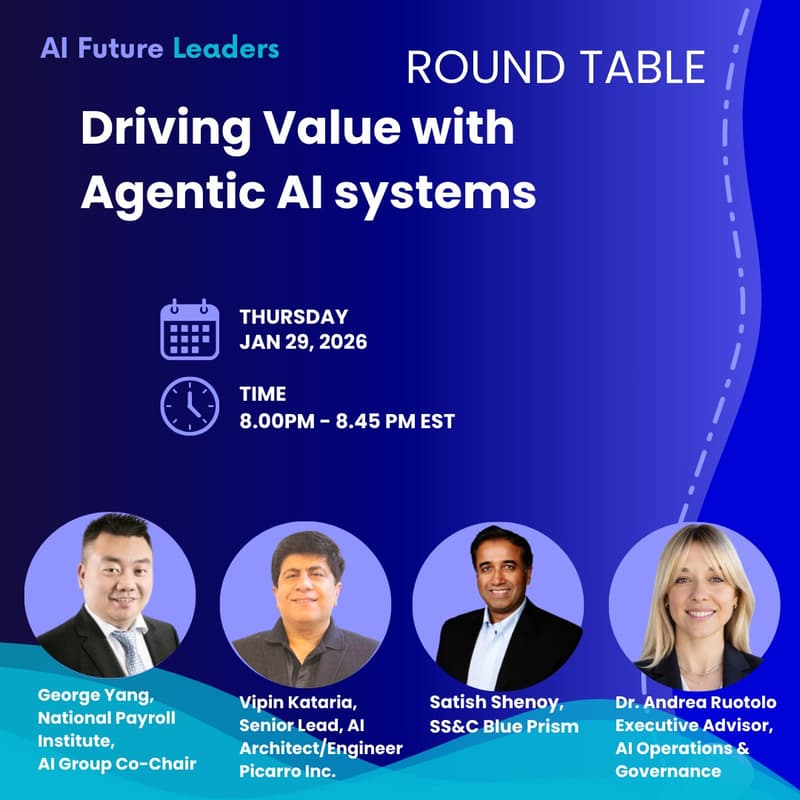 Cover Image for Driving Value with Agentic AI systems