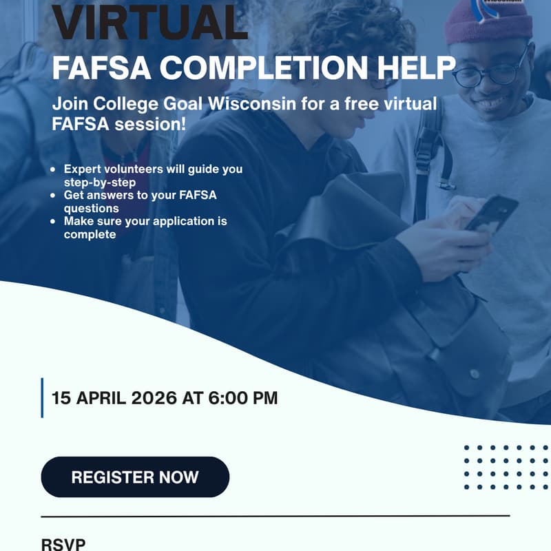 Cover Image for Virtual FAFSA Completion Help