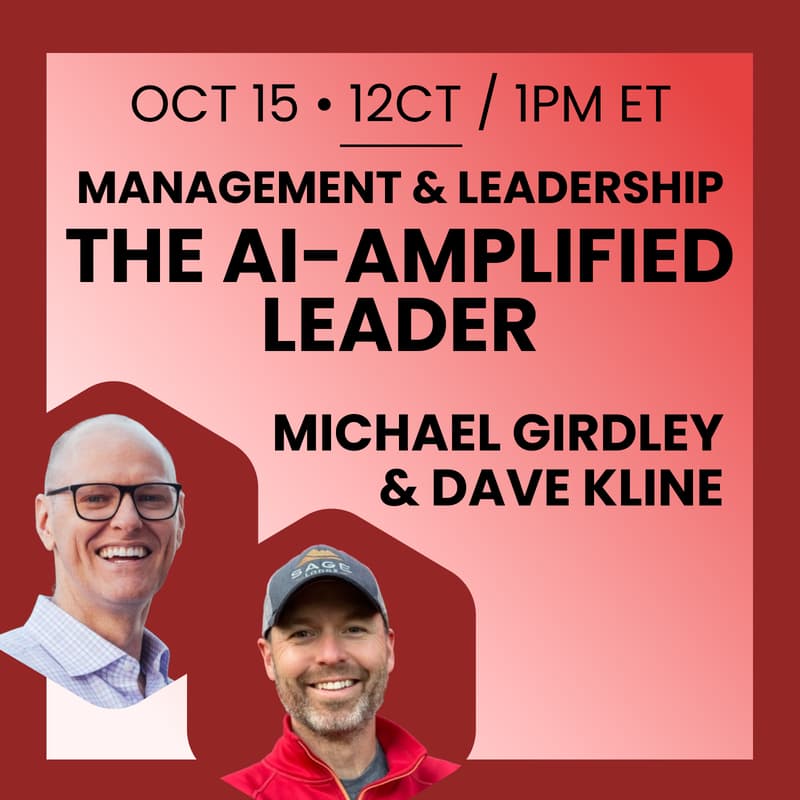 Cover Image for How AI can amplify timeless leadership techniques (with Dave Kline)