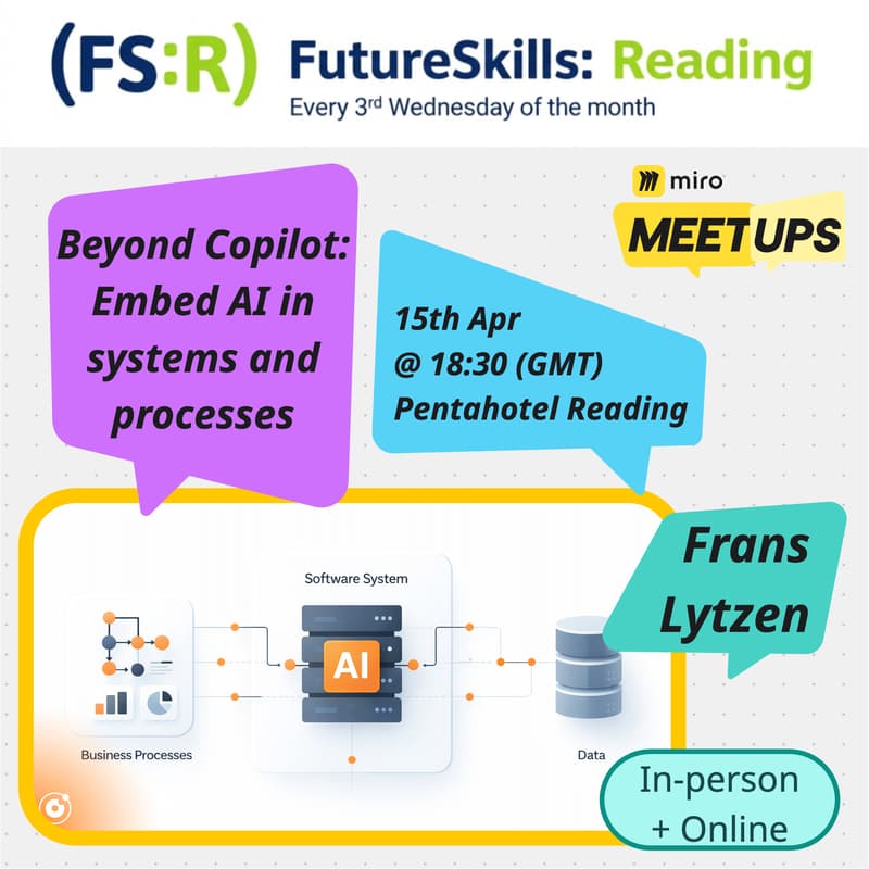 Cover Image for (FS:R) - Beyond Copilot: Embed AI in systems and processes - with Frans Lytzen