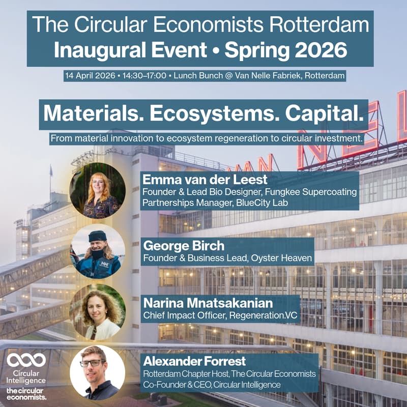 Cover Image for The Circular Economists Meet-up: Rotterdam