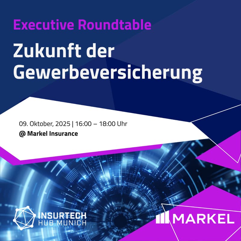 Cover Image for Executive Roundtable: Zukunft der Gewerbeversicherung