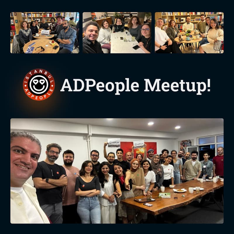 Cover Image for ADPList Meetup | İstanbul 🇹🇷