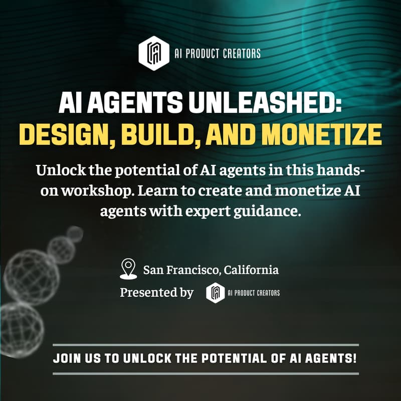 Cover Image for AI Agents Unleashed: Design, Build, and Monetize
