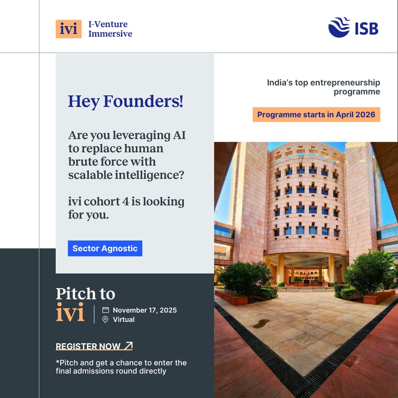 Cover Image for Pitch to ivi - Virtual Edition| Nov 17, 2025 | 10:00 AM - 7:00 PM