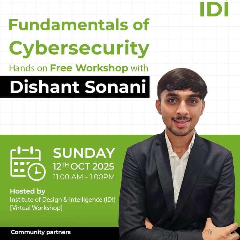 Cover Image for Cybersecurity & Ethical Hacking Workshop @ IDI