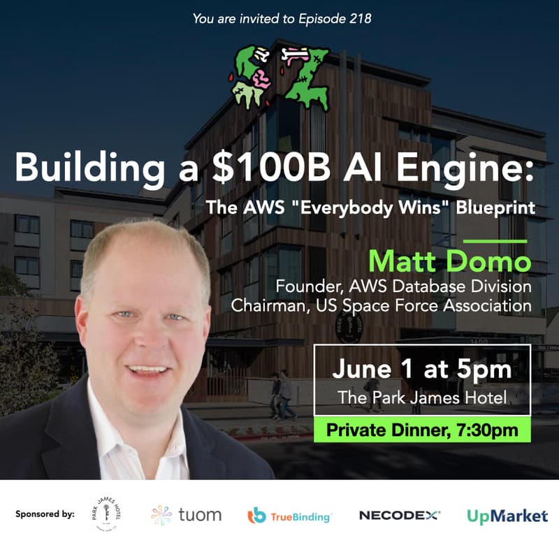 Cover Image for Building a $100B AI Engine Ft. Matt Domo