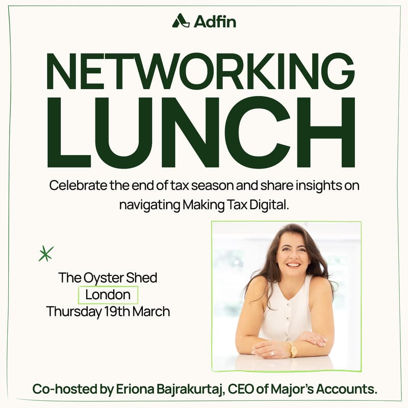 Cover Image for Free lunch + MTD insights with ACCA Chair