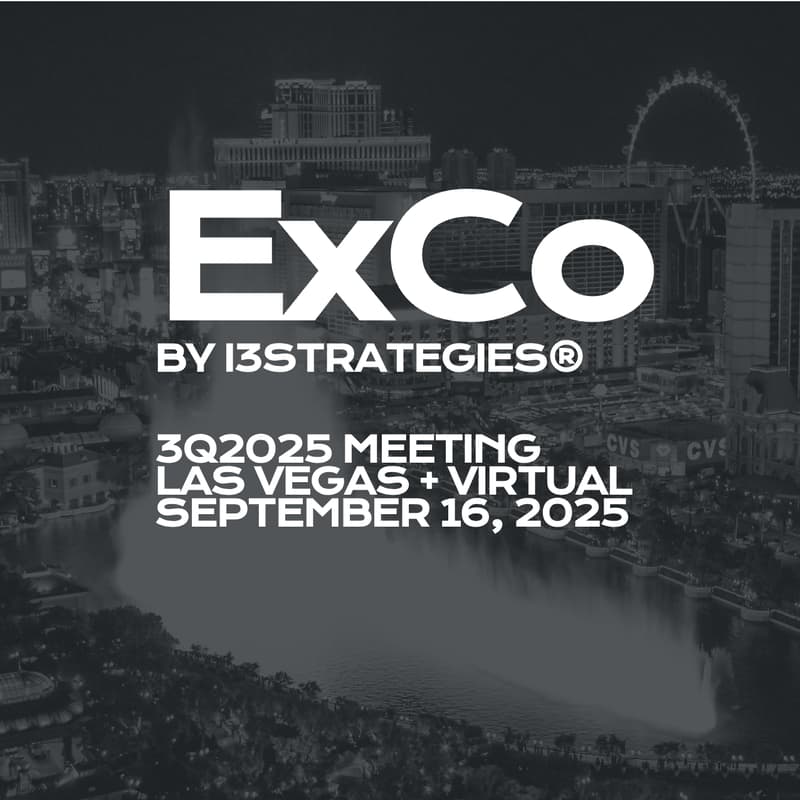 Cover Image for ExCo, by i3strategies® / 3Q'25 Meeting