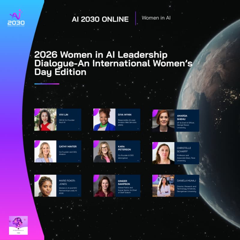 Cover Image for No.49 2026 Women in AI Leadership Dialogue-An International Women’s Day Edition