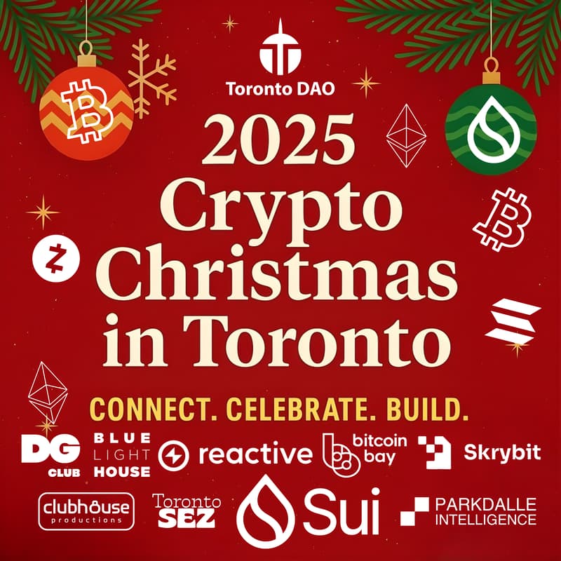 Cover Image for 2025 Crypto Christmas in Toronto: Connect. Celebrate. Build.