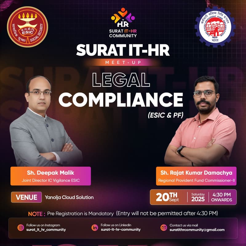 Cover Image for Legal Compliance (EPFO & ESIC)