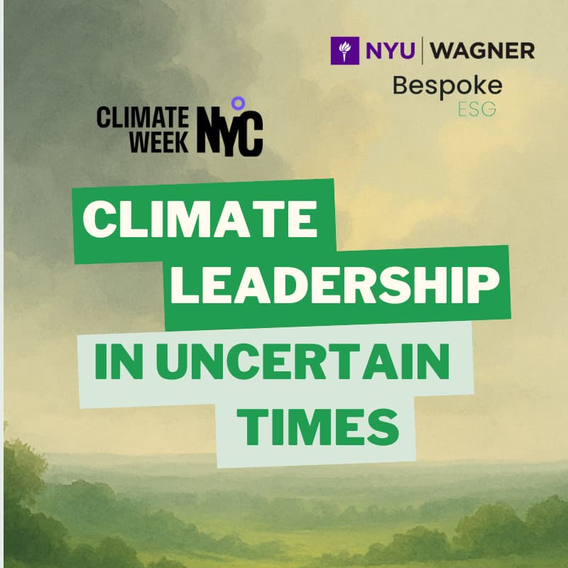 Cover Image for Climate Leadership During Uncertain Times