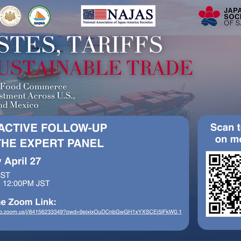 Cover Image for Taste, Tariffs & Sustainable Trade: Follow-up