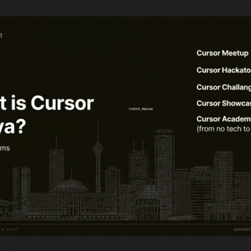 Cover Image for Cursor Hackathon Kisumu x Kisumu AI