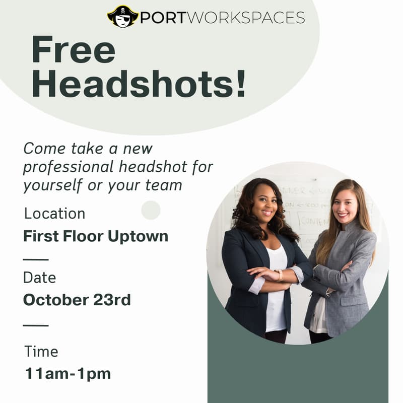 Cover Image for Free Headshots at the Port!