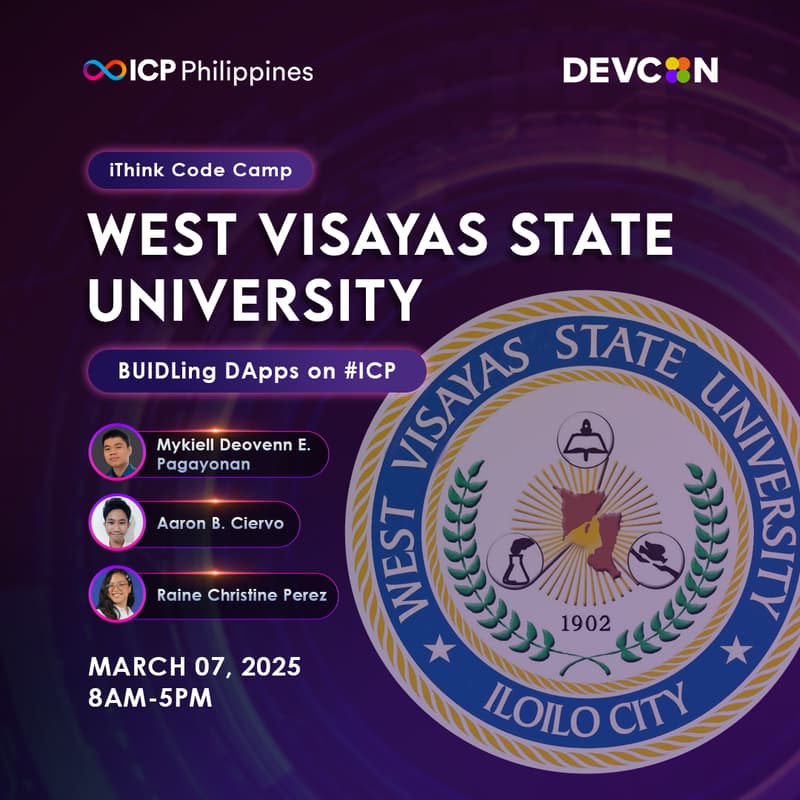 Cover Image for iThink Code Camp: Western Visayas State University