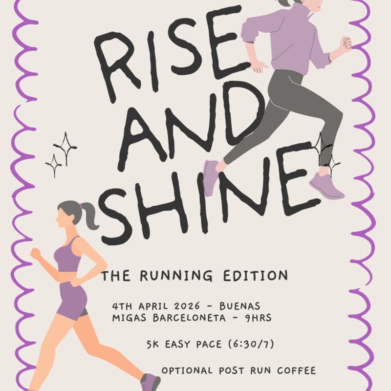 Cover Image for RISE AND SHINE THE RUNNING EDITION