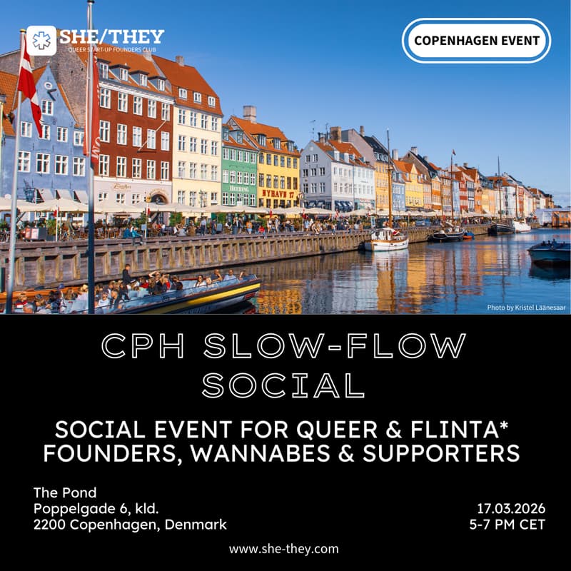 Cover Image for SHE/THEY Copenhagen: Slow-Flow Social - WAITING LIST open!