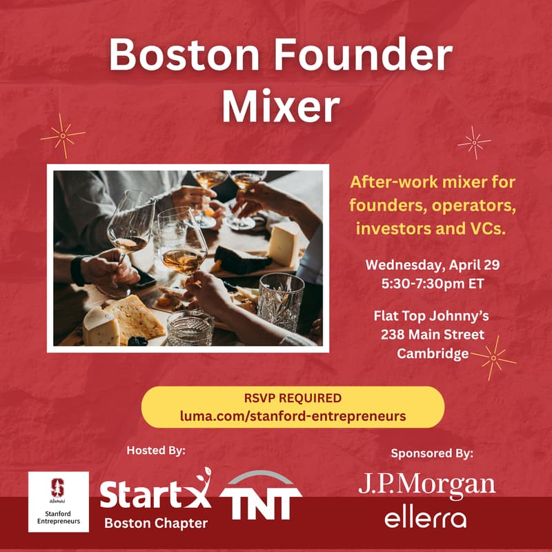Cover Image for Boston Founders Mixer