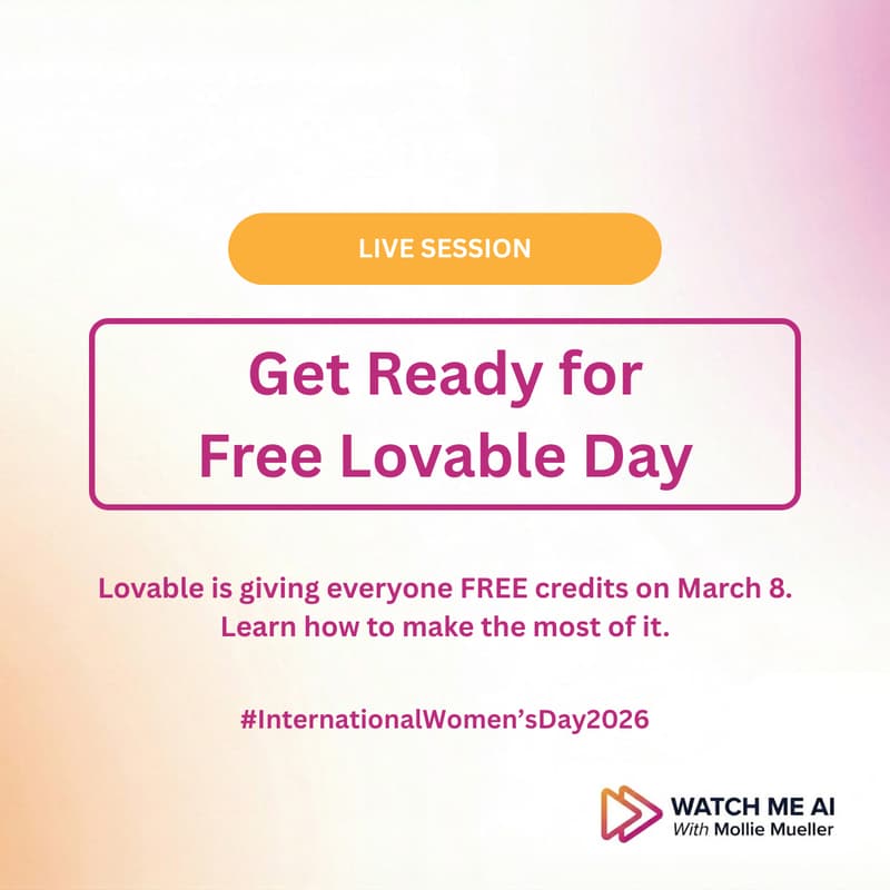 Cover Image for Get Ready for Free Lovable Day