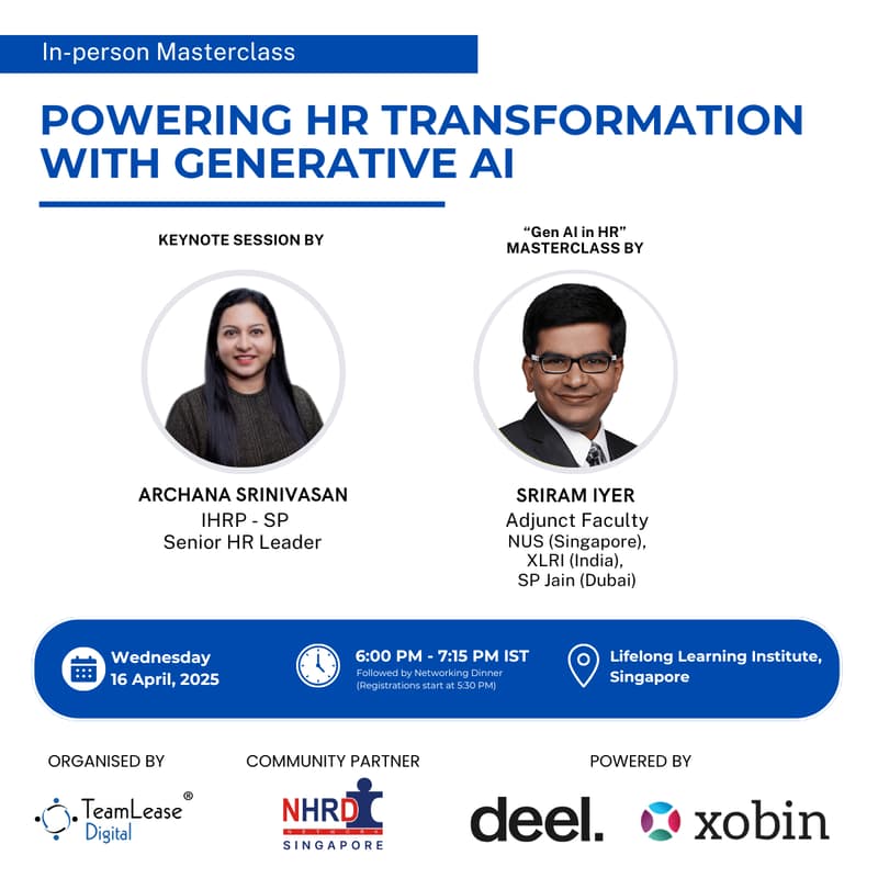 Cover Image for Powering HR Transformation with Gen AI