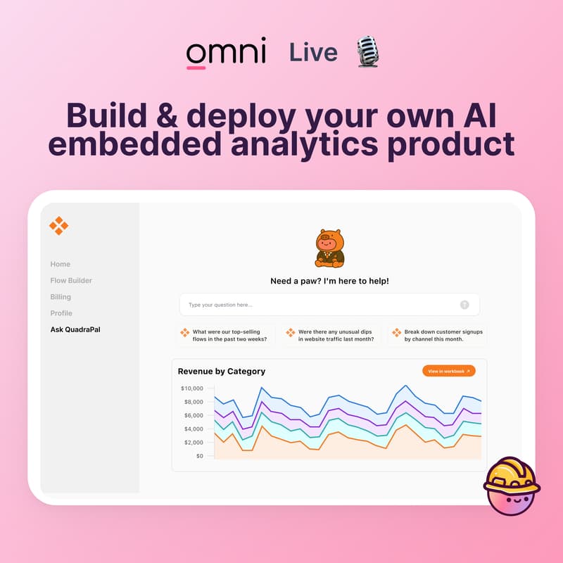 Cover Image for Build & deploy your own AI embedded analytics product