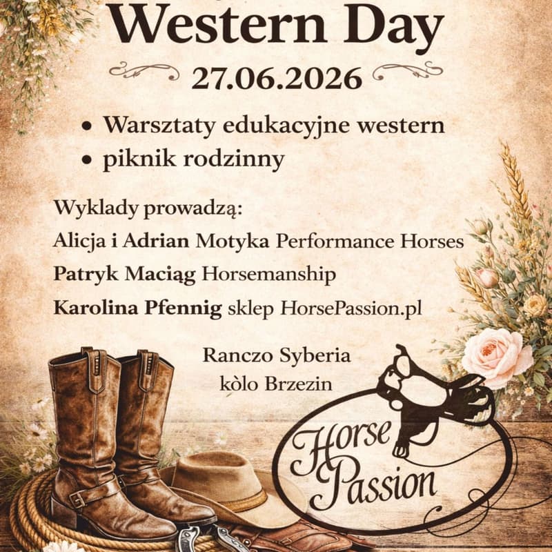 Cover Image for Jednodniowe warsztaty western – Ranczo Syberia