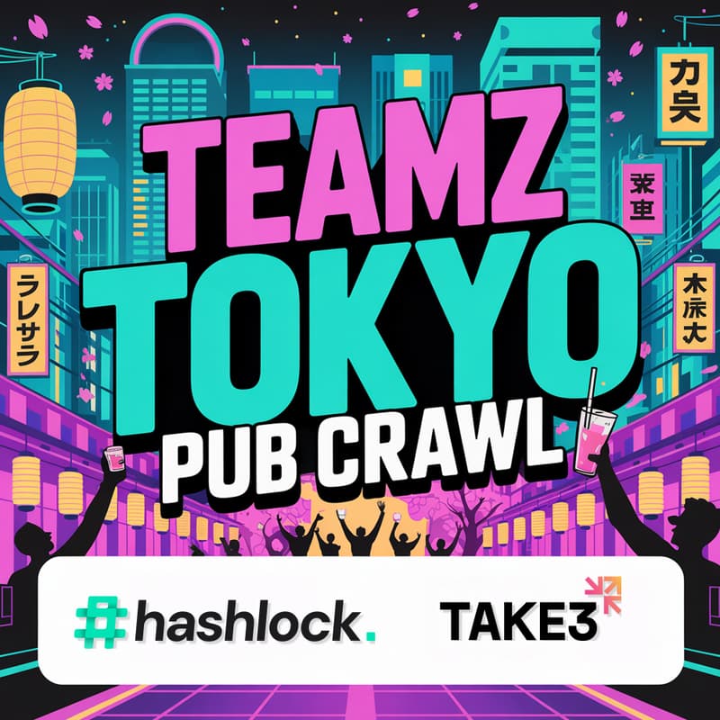 Cover Image for TEAMZ Tokyo Pub Crawl