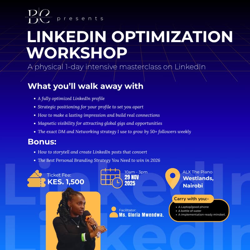 Cover Image for LINKEDIN OPTIMIZATION WORKSHOP