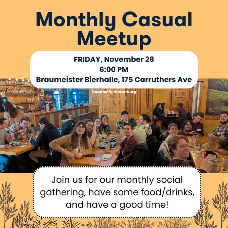 Cover Image for Casual Meetup—November