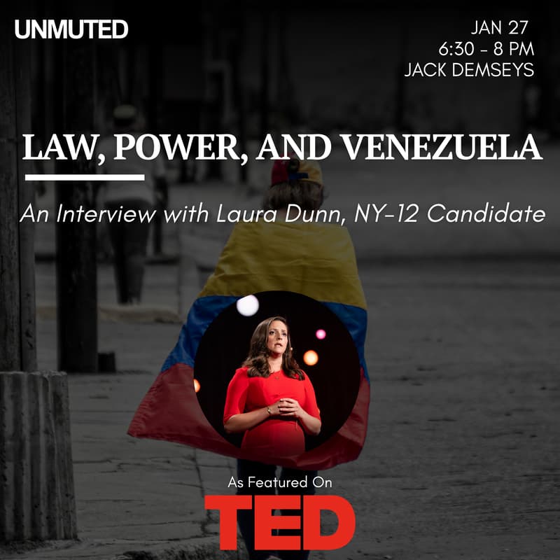 Cover Image for An UNMUTED Interview: Law, Power, and Venezuela