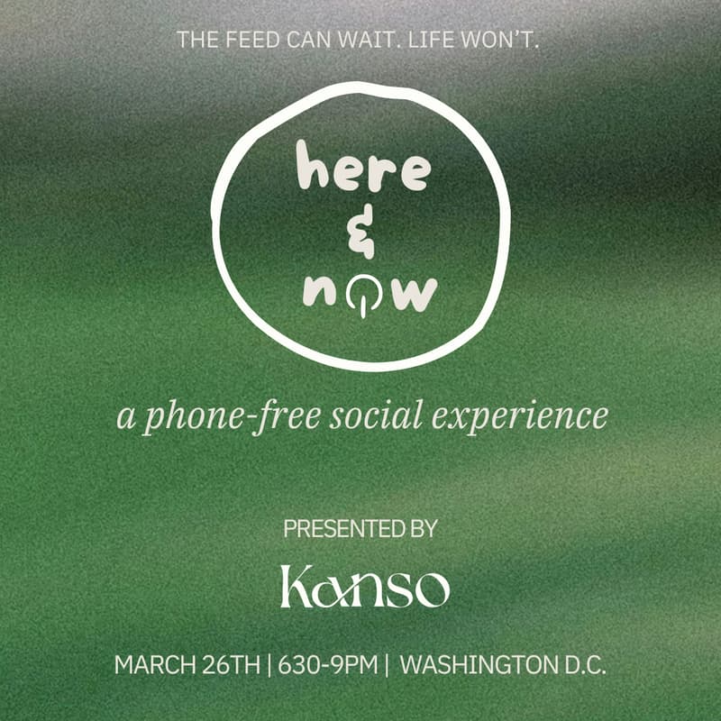 Cover Image for Here & Now: A Phone-Free Experience (Washington D.C.)