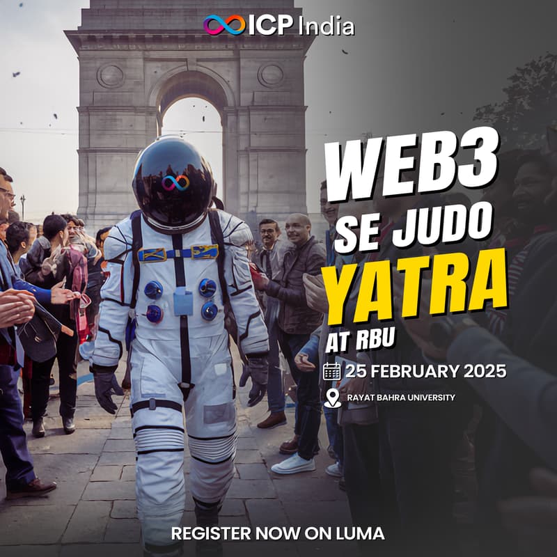 Cover Image for Web3 se Judo Yatra at RBU
