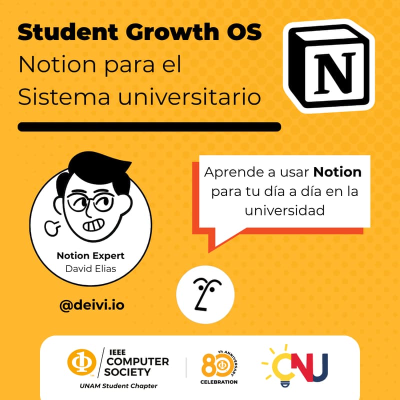 Cover Image for Student Growth OS: Notion para el Sistema Universitario