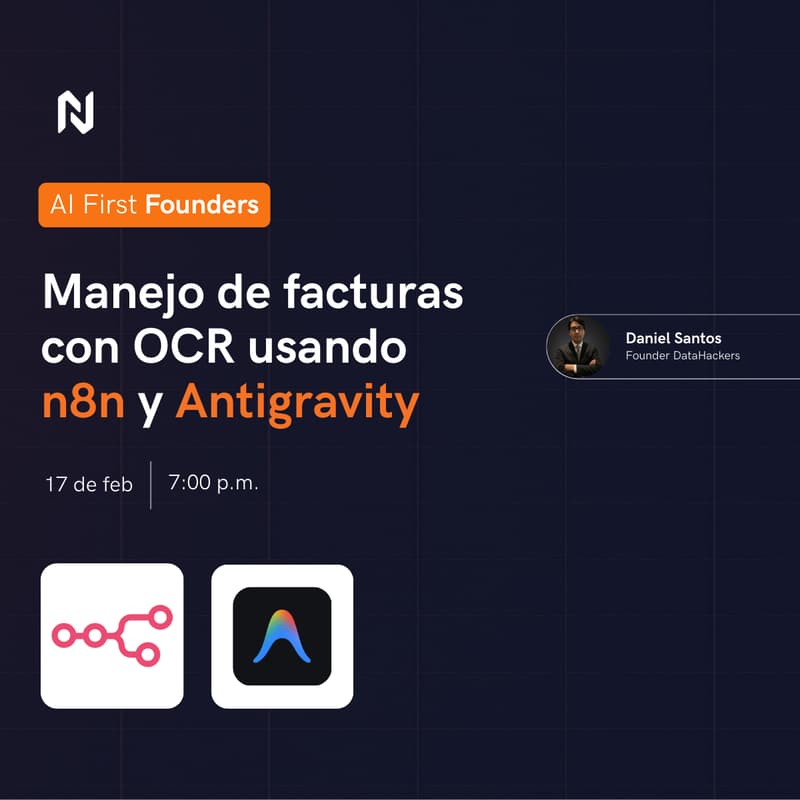 Cover Image for Manejo de facturas con OCR usando n8n y Antigravity